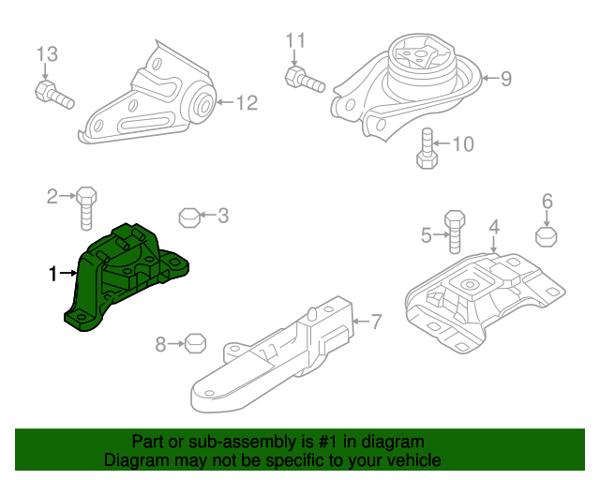 Comprar BBN339060B Mazda Soporte de motor derecho
