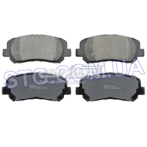 Pastillas de freno ZD1640B Wagner