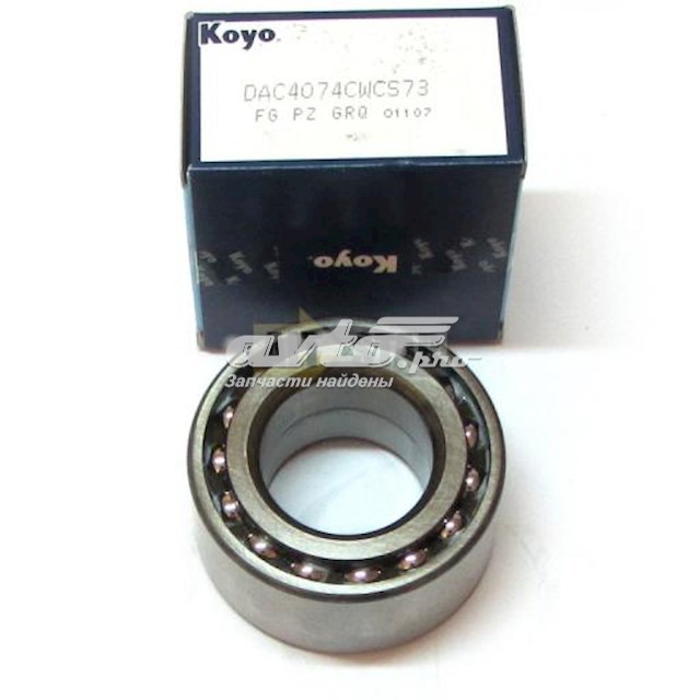 Cojinete de rueda delantero Koyo DAC3768W3CS11 precio, desde 13,37 EUR