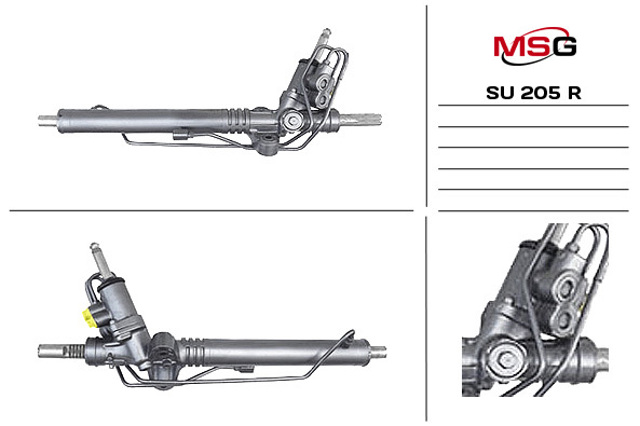 Engranaje de dirección MSG Rebuilding SU205R precio, desde 305,19 EUR