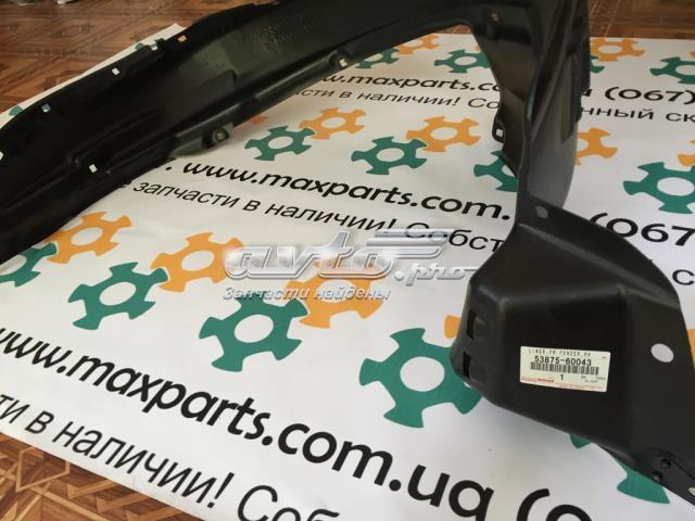 Guardabarros interior derecho, aleta delantera TOYOTA 5387560043