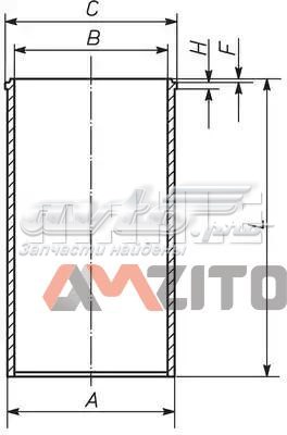 Comprar 213WT0300 Mahle Original Camisa del cilindro