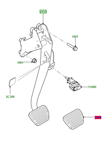 LR146245 Land Rover