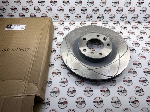 Disco de freno delantero Mercedes A4634210412