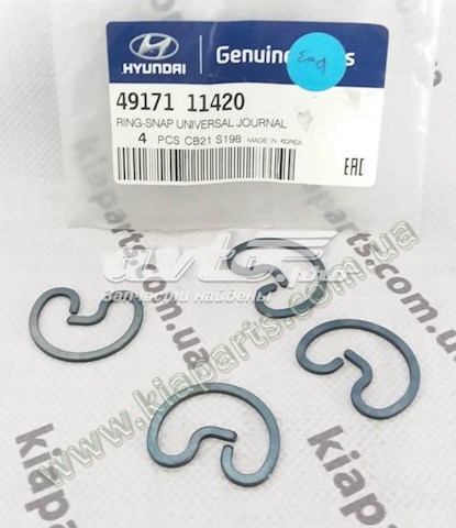Kit cojinetes cigüeñal, estándar, (STD) para Hyundai I30 (FD)