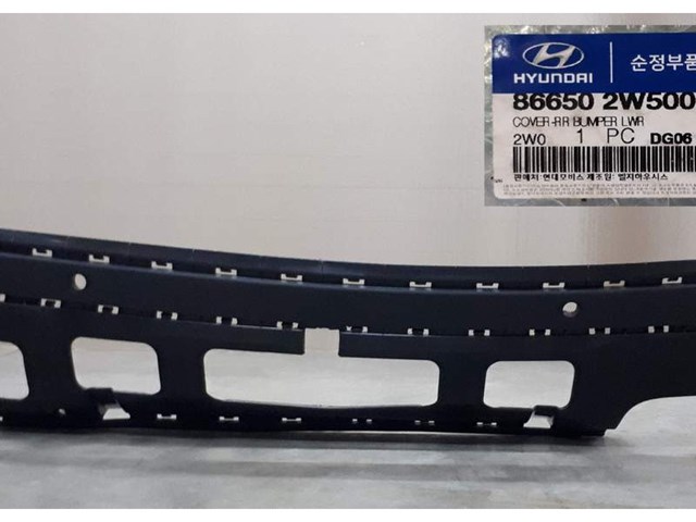 Parachoques trasero, parte inferior 866502W500 Hyundai/Kia