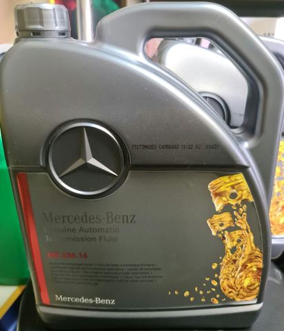 Aceite de transmisión Mercedes A000989680513