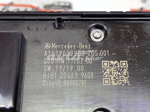 A16790599037N49 Mercedes Unidad de control de elevalunas delantera izquierda