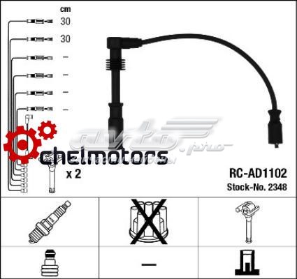 Cables de bujías RCAD1102 NGK