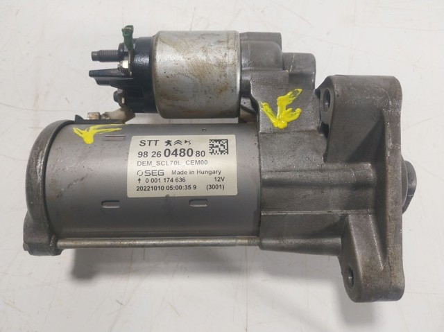 9826048080 Peugeot/Citroen Arranque motores