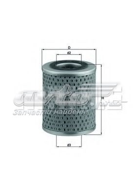 Filtro de combustible MAHLE KX25
