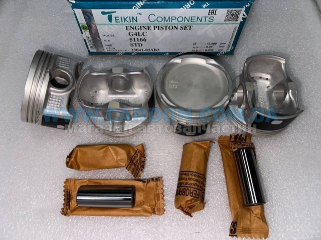 51166STD Teikin juego de piston para motor, std