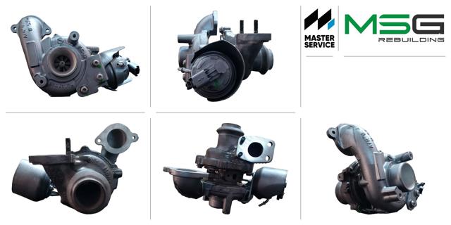 8198720001 MSG Rebuilding Turbo para motor
