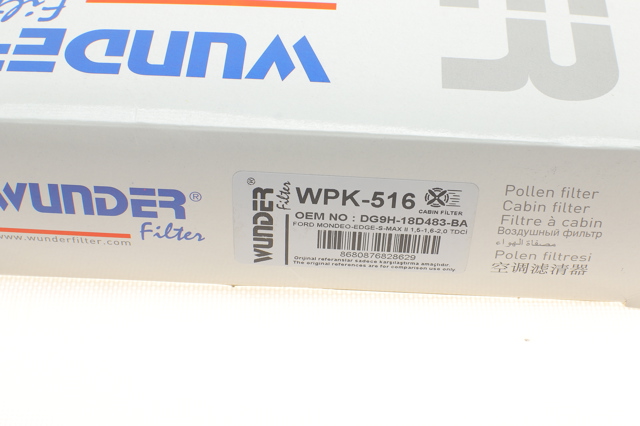 Filtro de cabina Wunder WPK516 precio, desde 11,46 EUR