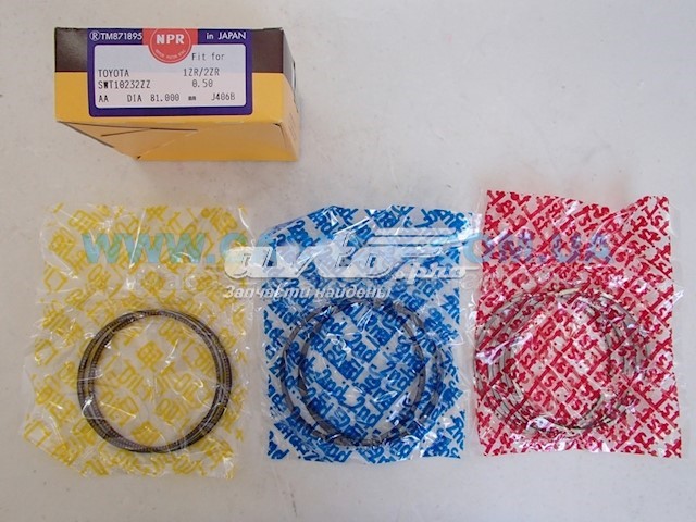 Kit de aros de pistón de motor, cota de reparación +0,50 mm NE/NPR SWT10232ZZ050