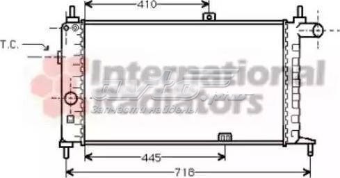 Comprar TP15632731 Tempest Radiador de auto