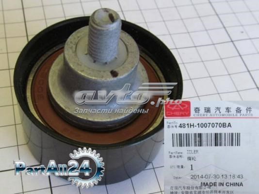 Rodillo intermedio de correa dentada Chery 481H1007070BA