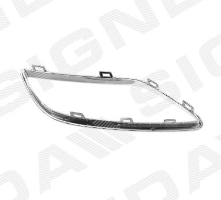Moldura de parachoques trasero izquierdo Signeda PAD99028MAL