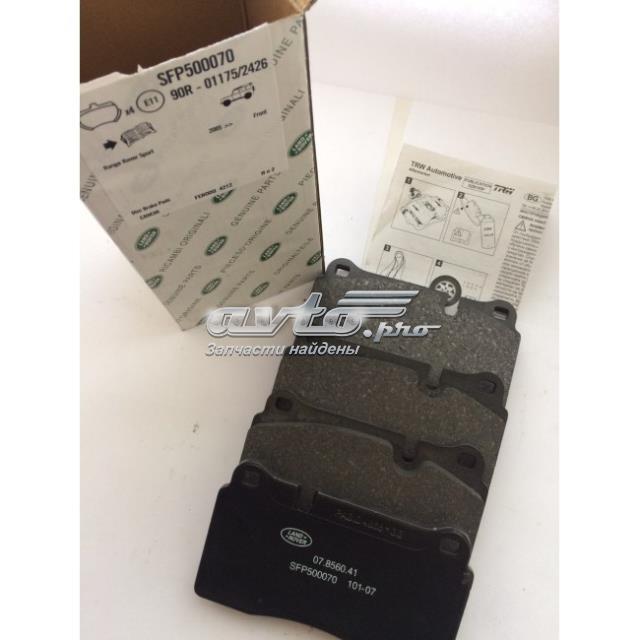 SFP500010 Land Rover pastillas de freno delanteras