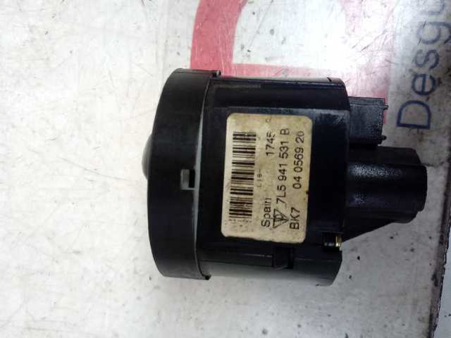 Interruptor de luces en el tablero 7L5941531B Porsche