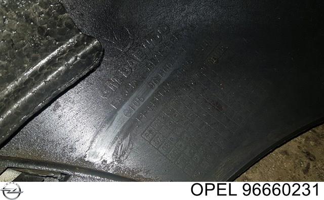 Parachoques trasero 96660231 Opel