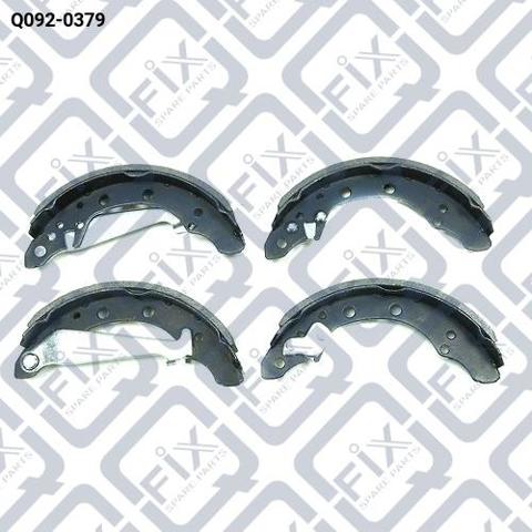 Zapatas de freno traseras Q-fix Q0920379