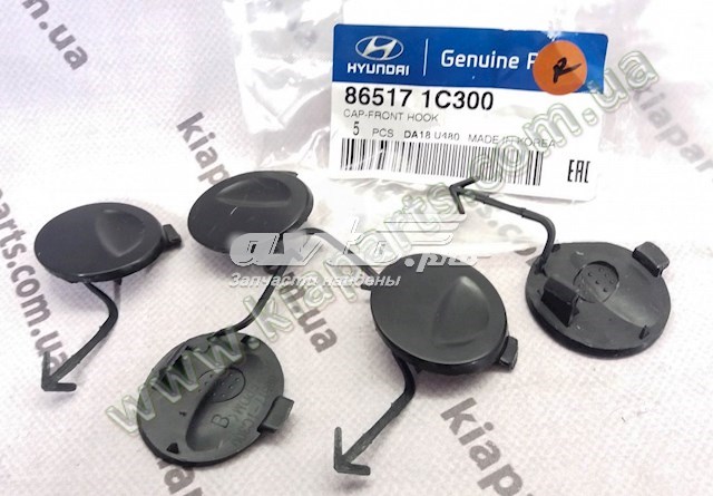 Cobertura de parachoques, enganche de remolque, delantera Hyundai Getz 