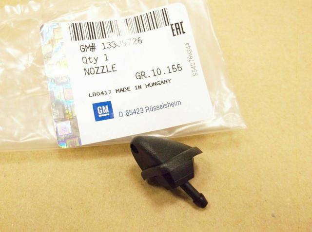 Boquilla del lavaparabrisas trasero 13389726 Opel