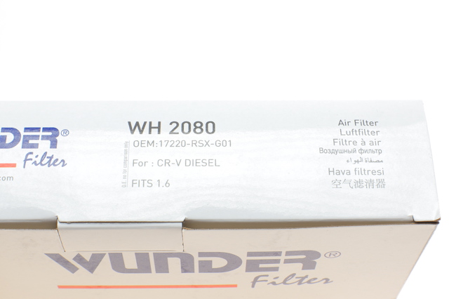 WH2080 Wunder Filtro de aire de motor