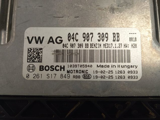 04C907309BB VAG 