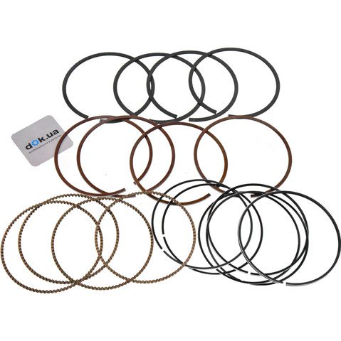 Juego de anillos de pistón, motor, STD 34190STD TPR