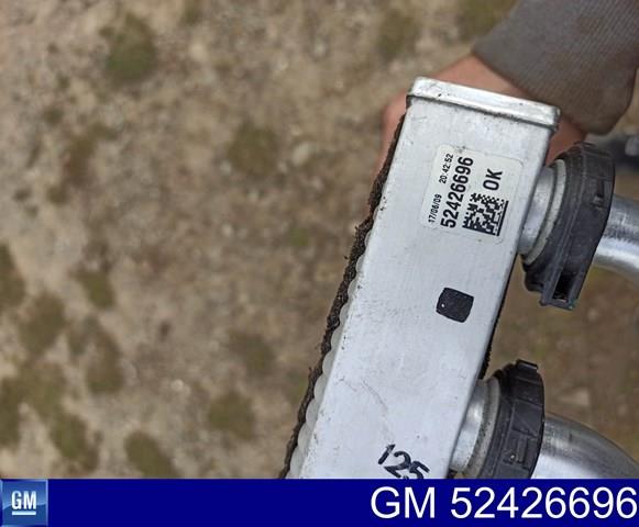 52426696 General Motors Radiador interior