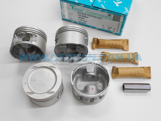 49102050 Teikin juego de piston para motor, 2da reparación (+ 0,50)