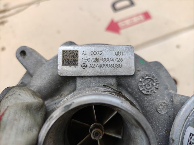 A2740906080 Mercedes Turbo para motor