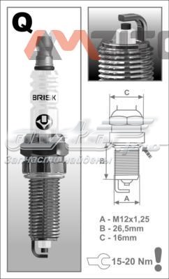 Bujías Brisk QR15LC1 precio, desde 4,42 EUR