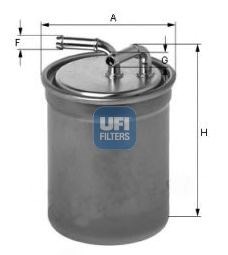 24.106.00 UFI filtro combustible