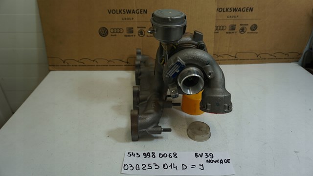 03G253014D VAG turbocompresor