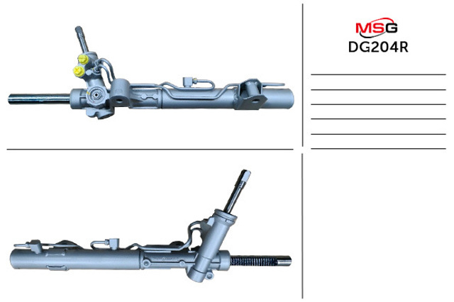 Cremallera de dirección DG204R MSG Rebuilding