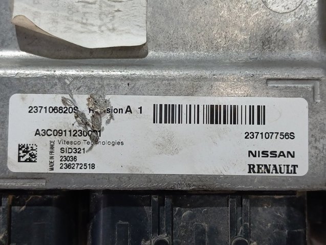 Comprar 237107756S Renault (RVI) ECU
