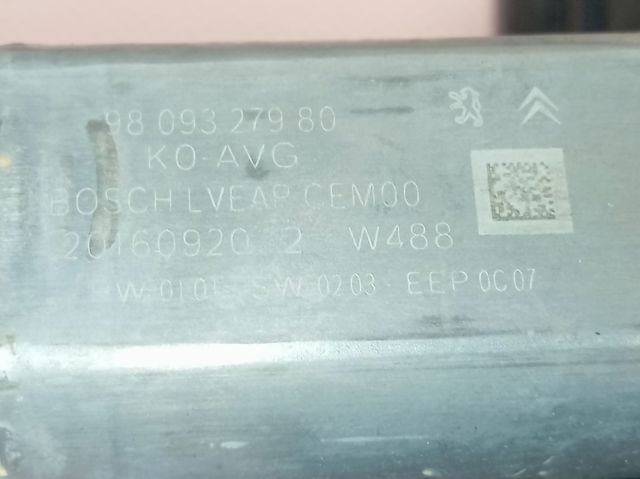Mecanismo de elevalunas delantero derecha 9840159380 Peugeot/Citroen