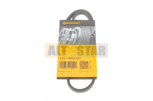 Correa accesorios Continental/Siemens 3PK798ELAST