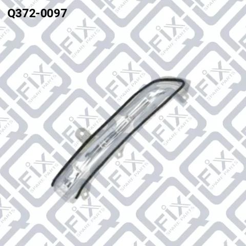 Q372-0097 Q-fix luz intermitente de retrovisor exterior derecho