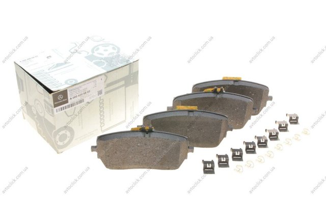 Pastillas de freno delanteras Mercedes 0004206803