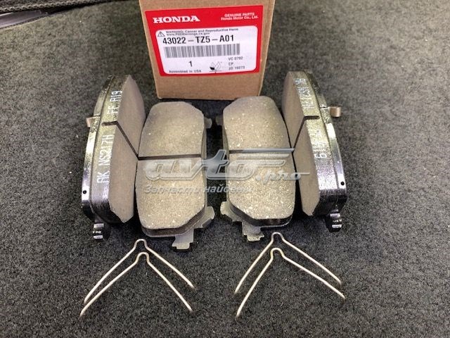 Comprar 43022TZ5A01 Honda Pastillas de freno traseras