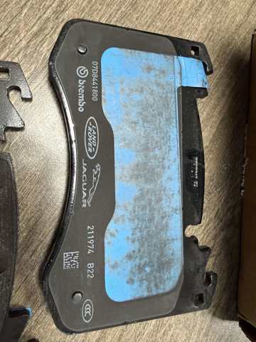 Pastillas de freno delanteras Land Rover LR157389