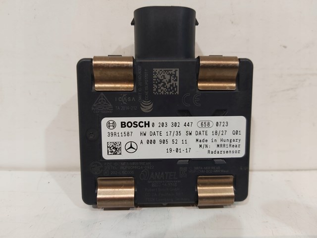 Sensor de distancia por radar A0009055211 Mercedes