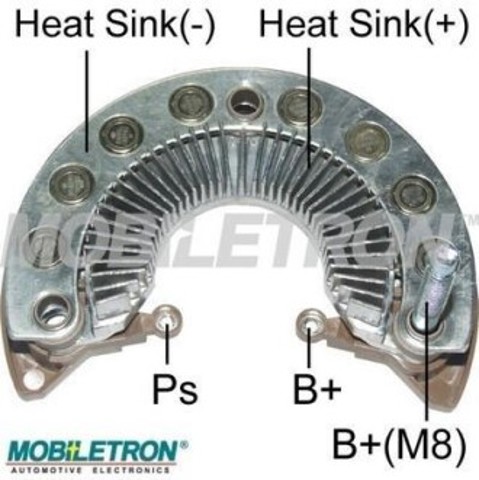 RM200 Mobiletron puente de diodos, alternador