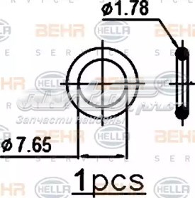 Condensador aire acondicionado VAN WEZEL 37005500