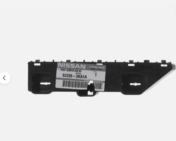 Soporte de paragolpes delantero exterior derecho Nissan/Infiniti 622263KA1A