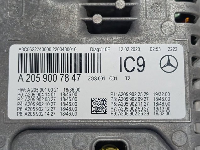 Comprar A2059007847 Mercedes Cuadro instrumentos